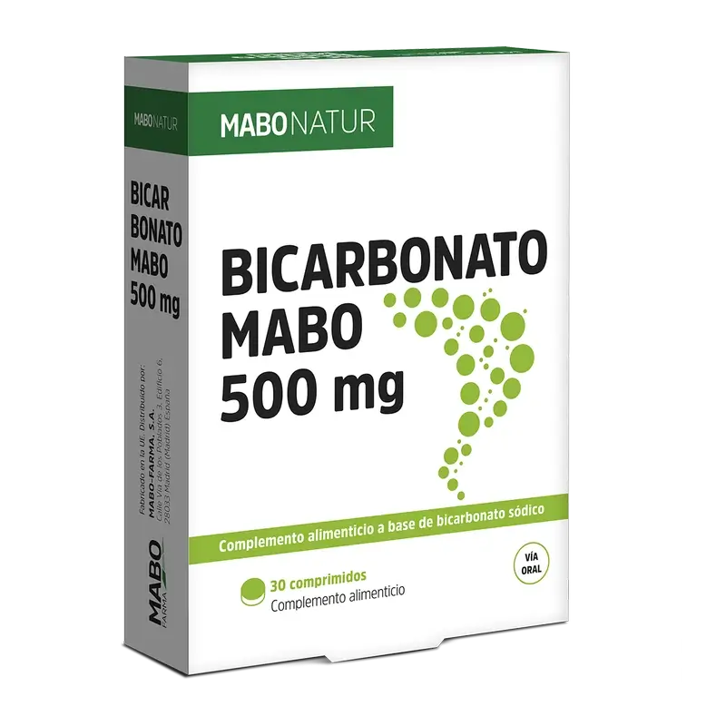Bicarbonato Mabo 500 Mg 30 Comprimidos vista principal