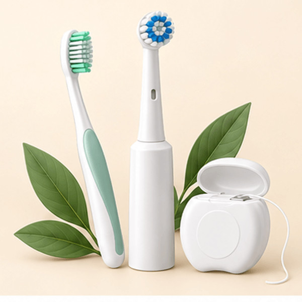 Cepillos y seda dental