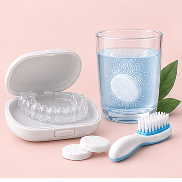 Cuidado de ortodoncia y prótesis dental