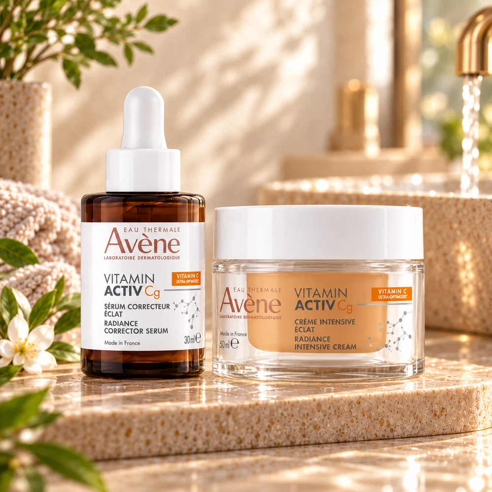 Rutina Vitamin Activ Cg: Sérum luminosidad, Crema intensiva